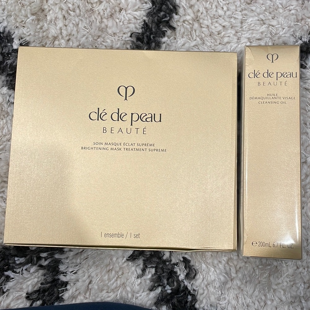 dé de pray beauté mask set and cleansing oil